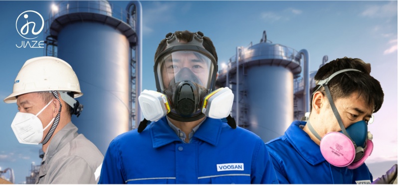 防毒液态硅胶半面罩跟全面具的区别是什么 ？5大区别详解！选对才能真防护